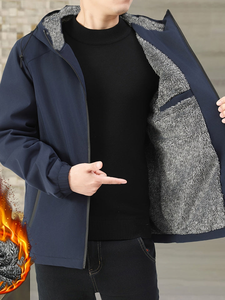 Grant | Hooded Zip-Front Winter Jacket