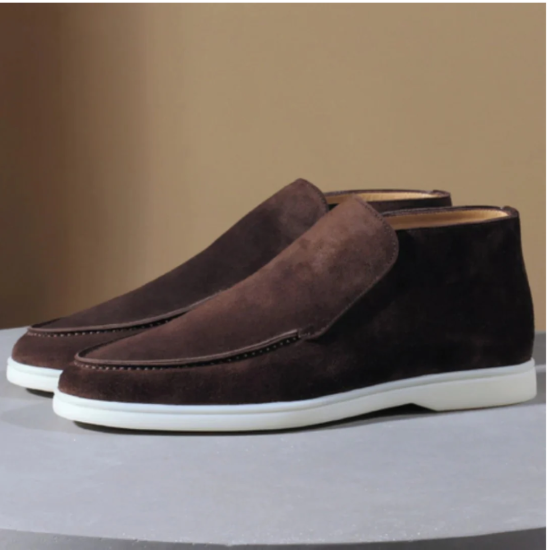 Russell | Suede Loafers with Cushioned Insole