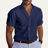 Men's Casual Business Button-Up Shirt | Professional Comfort & Versatile Style