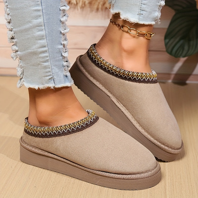 Camilla | Soft-Lined House Slippers with Non-Slip Sole