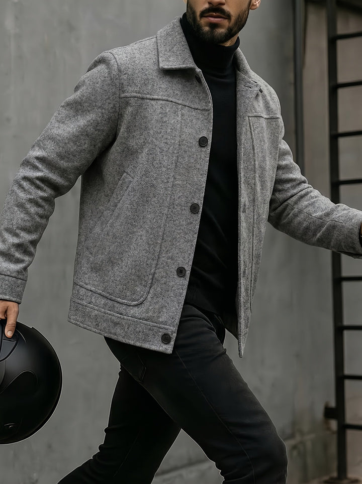 Adam | Tailored Button-Front Jacket