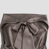 Halter Back Satin Tank Top | Fluid Elegance, Effortless Allure