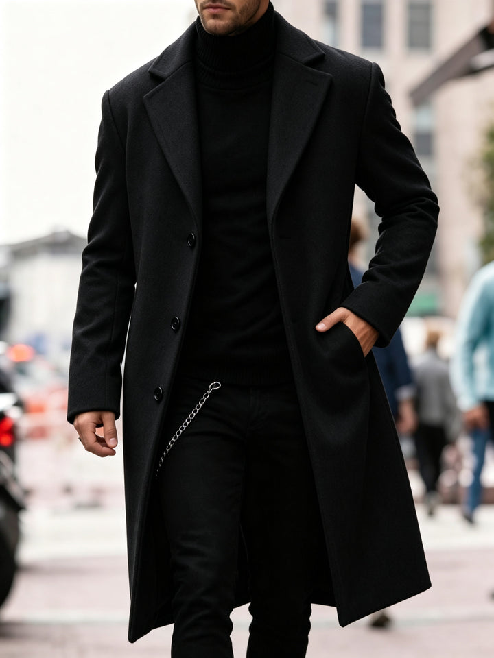Mark | Long Tailored Winter Overcoat