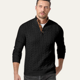 Men's Cable Knit Sweater | Premium Comfort, Timeless Style