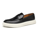 Arezzo Men's Leather Loafer Sneaker | Premium Comfort, Sophisticated Style
