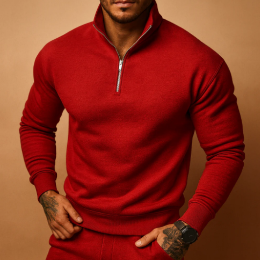 Noah | Half-Zip Knitted Jumper