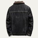 Men's Fleece Lined Denim Jacket | Warm, Classic Style