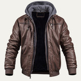 Leather Jacket Men | Modern Warmth & Classic Style