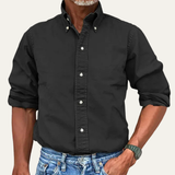 Men's Business Button Down Shirt | Professional Elegance
