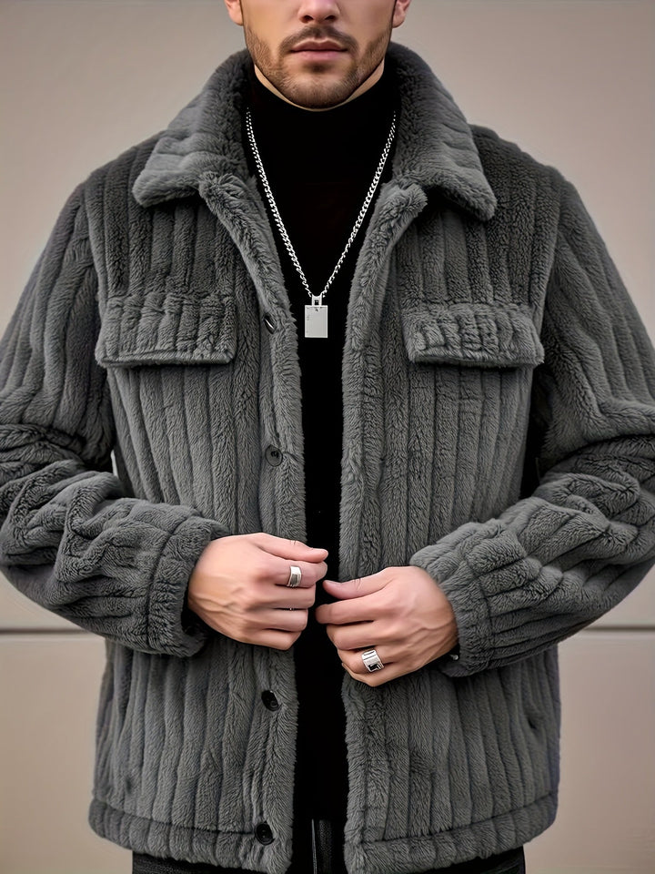 Liam | Textured Winter Jacket