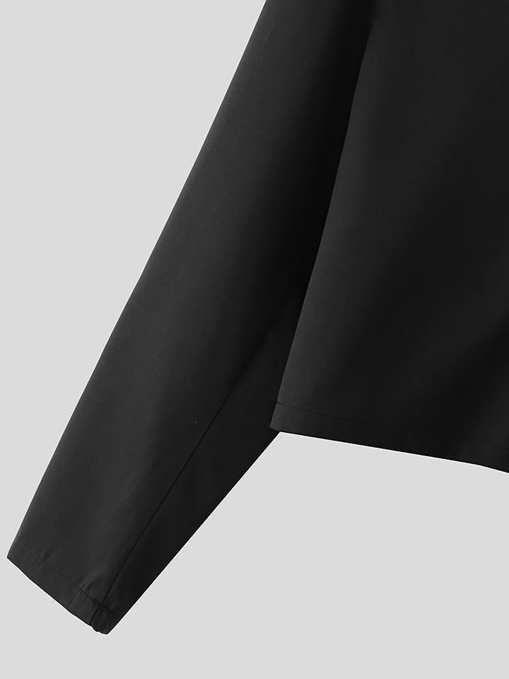 Dylan | Cropped Structured Zip Jacket
