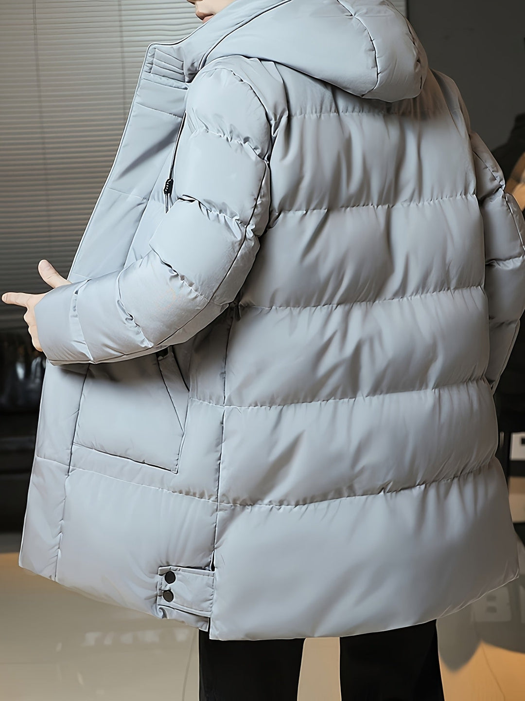 Peter | Hooded Longline Winter Coat