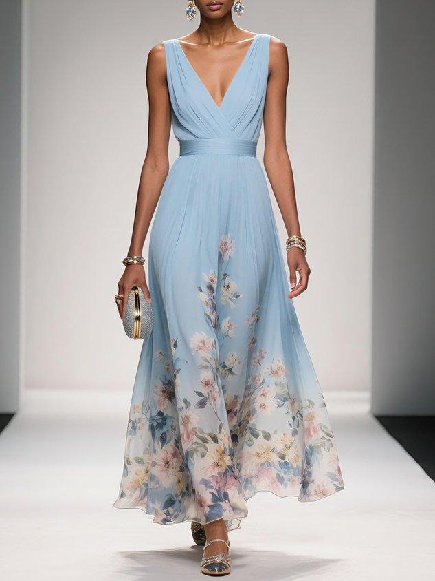 Isabella | Floral Print Occasion Dress