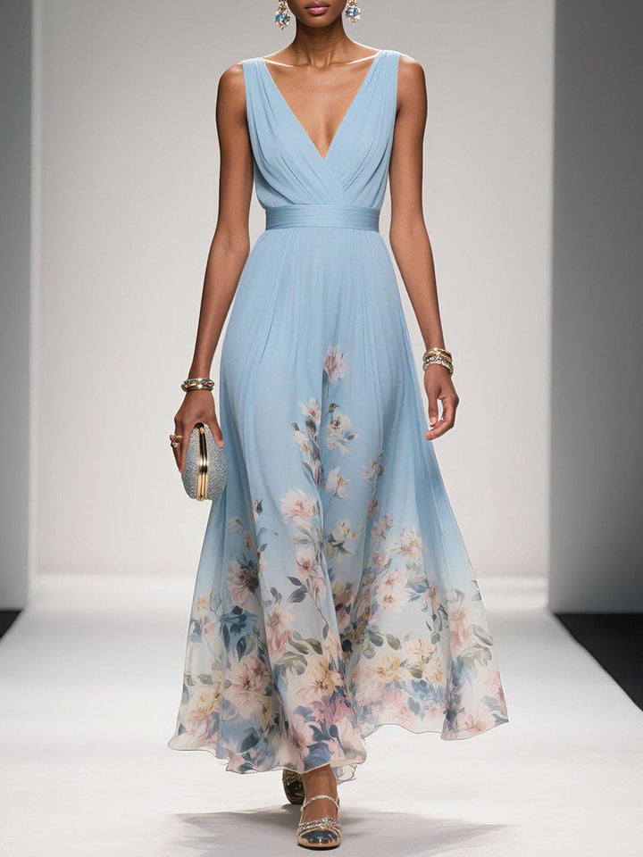 Isabella | Floral Print Occasion Dress