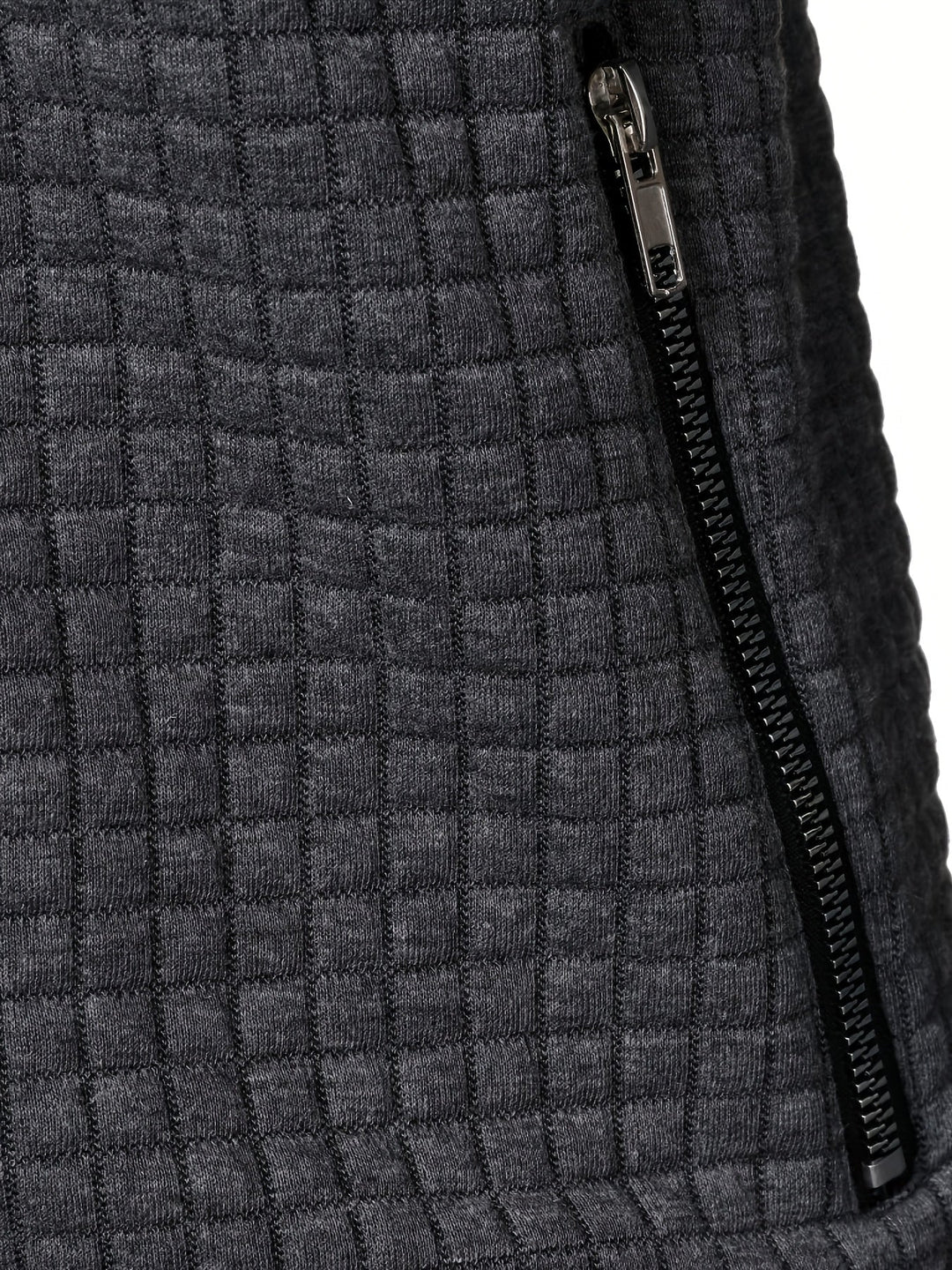 Charlie | Textured Stand-Collar Jacket