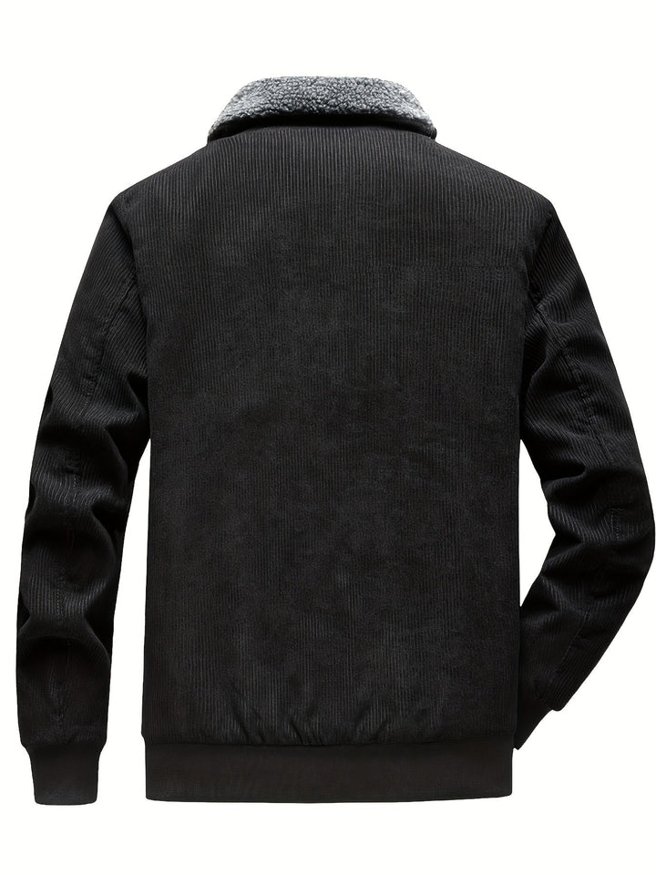 Leo | Ribbed Fleece-Lined Jacket