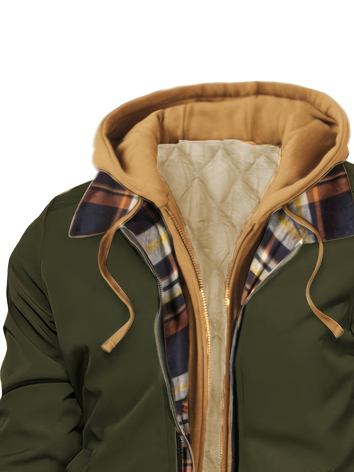 Euan | Hooded Zip-Up Casual Jacket