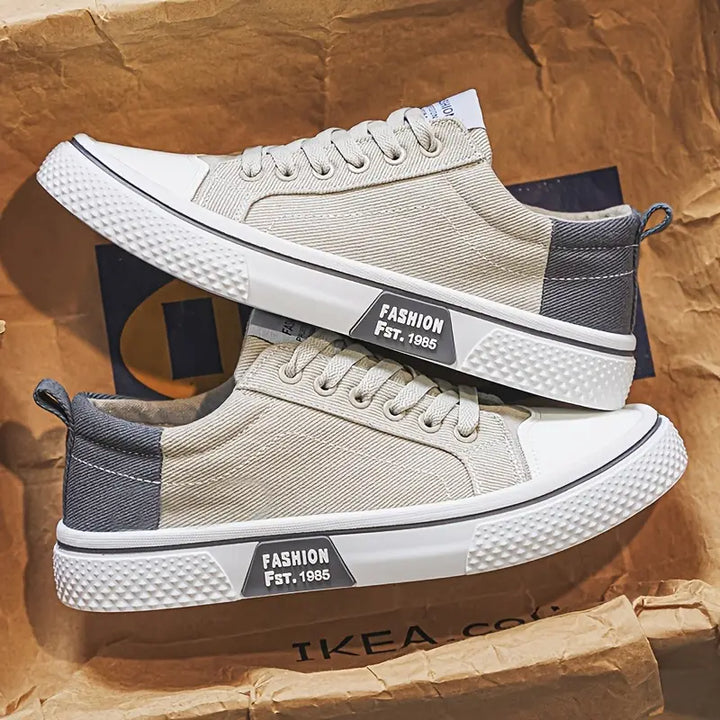 Men's Cushioned Lace-Up Shoes | All-Day Comfort