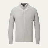 Men's Merino Wool Zip Up Cardigan | Premium Comfort, Timeless Elegance