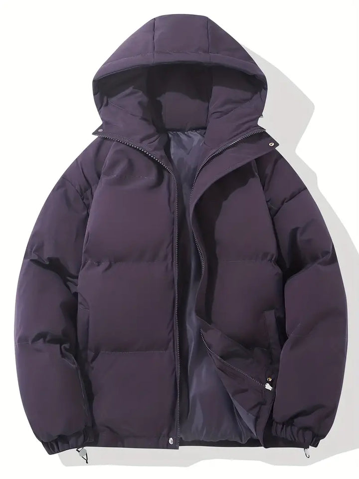 Anne | Hooded Puffer Jacket with Zip Pockets