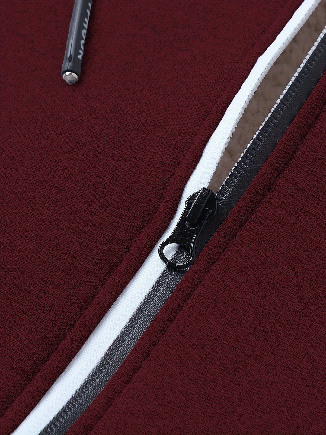 Ross | Hooded Fleece-Lined Zip-Up Jacket