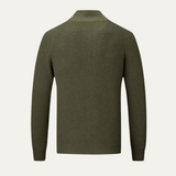 Men's Merino Wool Zip Up Cardigan | Premium Comfort, Timeless Elegance