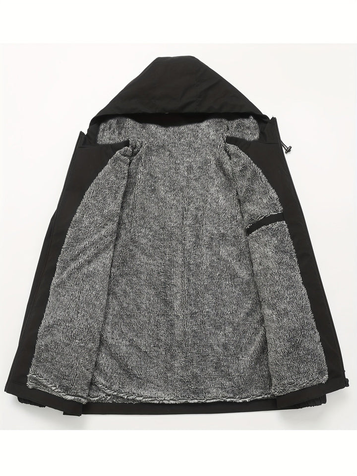 Grant | Hooded Zip-Front Winter Jacket