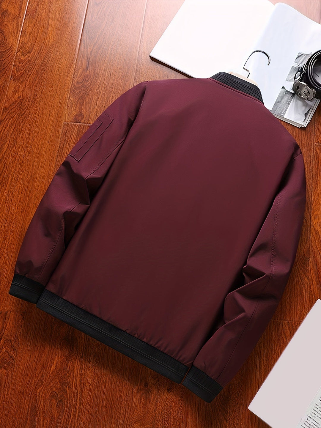 Callum | Lightweight Zip-Up Bomber Jacket