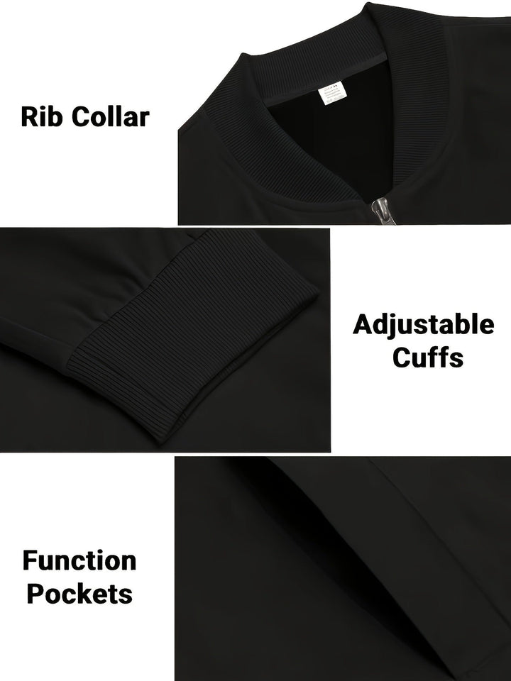 Murray | Lightweight Machine-Washable Zip Jacket