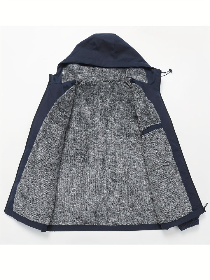 Grant | Hooded Zip-Front Winter Jacket