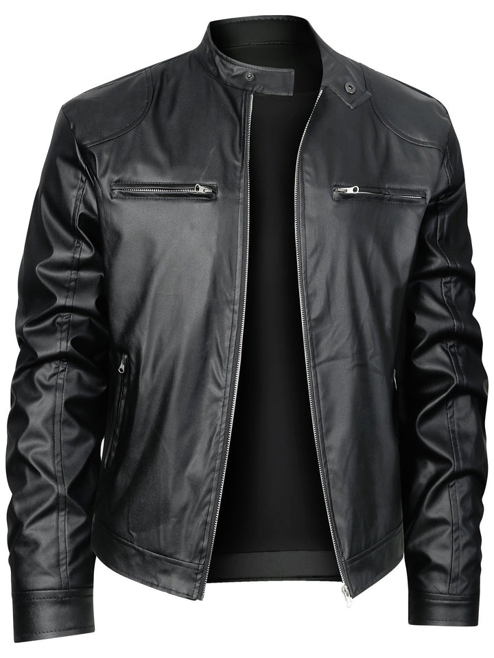 Felix | Moto-Style Stand-Collar Jacket