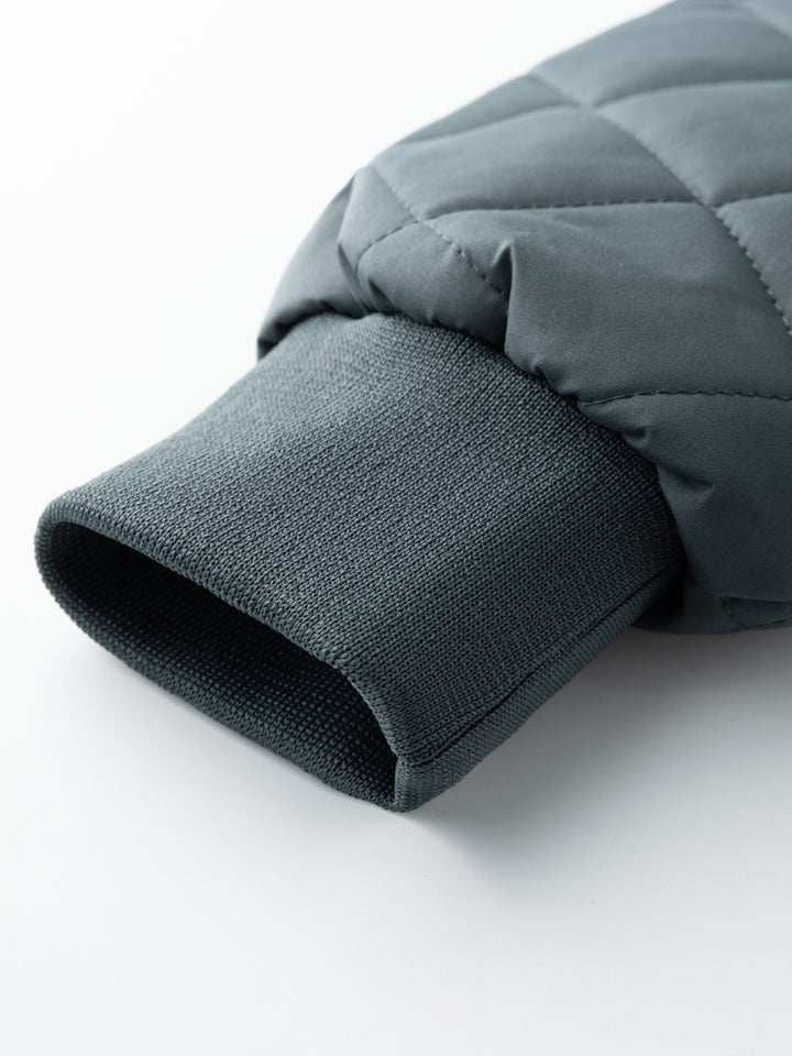 Laurence | Fleece-Lined Quilted Bomber Jacket