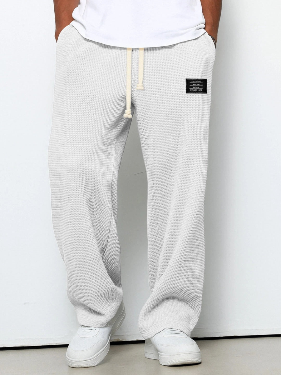 Magnus | Wide-Leg Drawstring Trousers