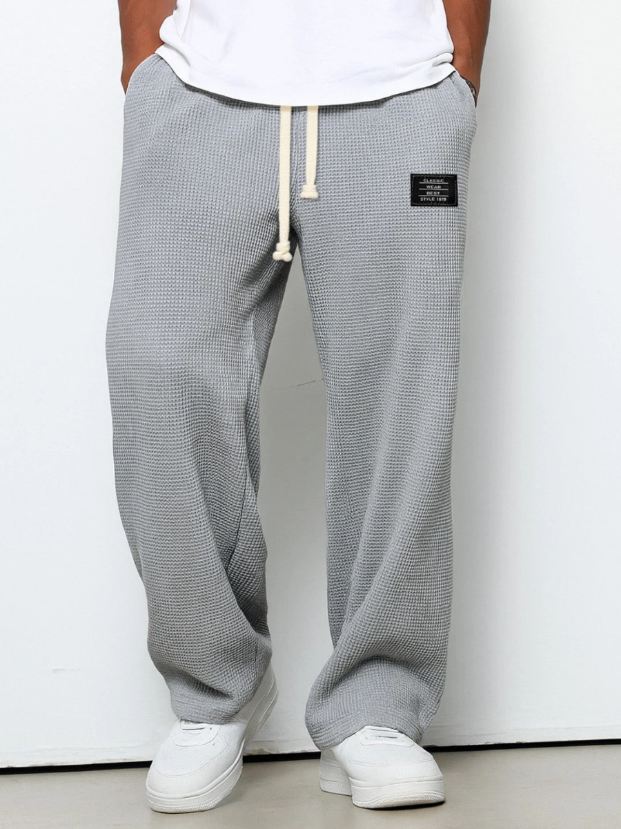 Magnus | Wide-Leg Drawstring Trousers
