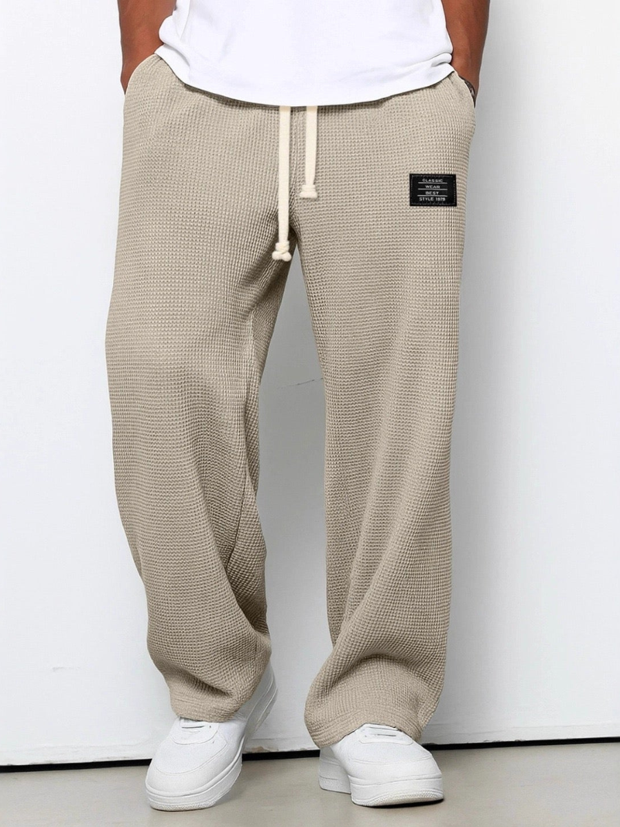 Magnus | Wide-Leg Drawstring Trousers