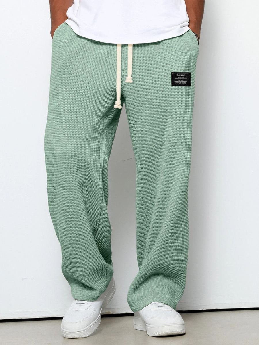 Magnus | Wide-Leg Drawstring Trousers