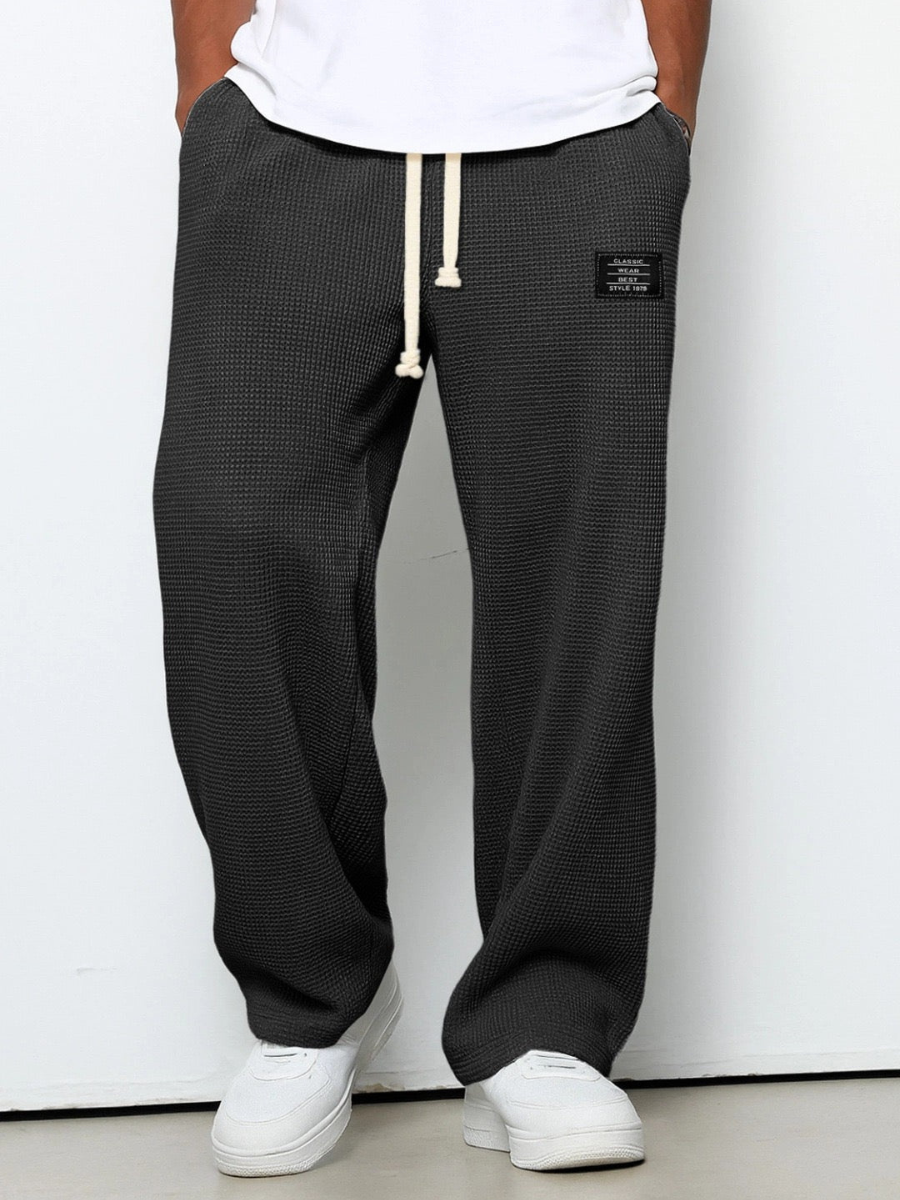 Magnus | Wide-Leg Drawstring Trousers