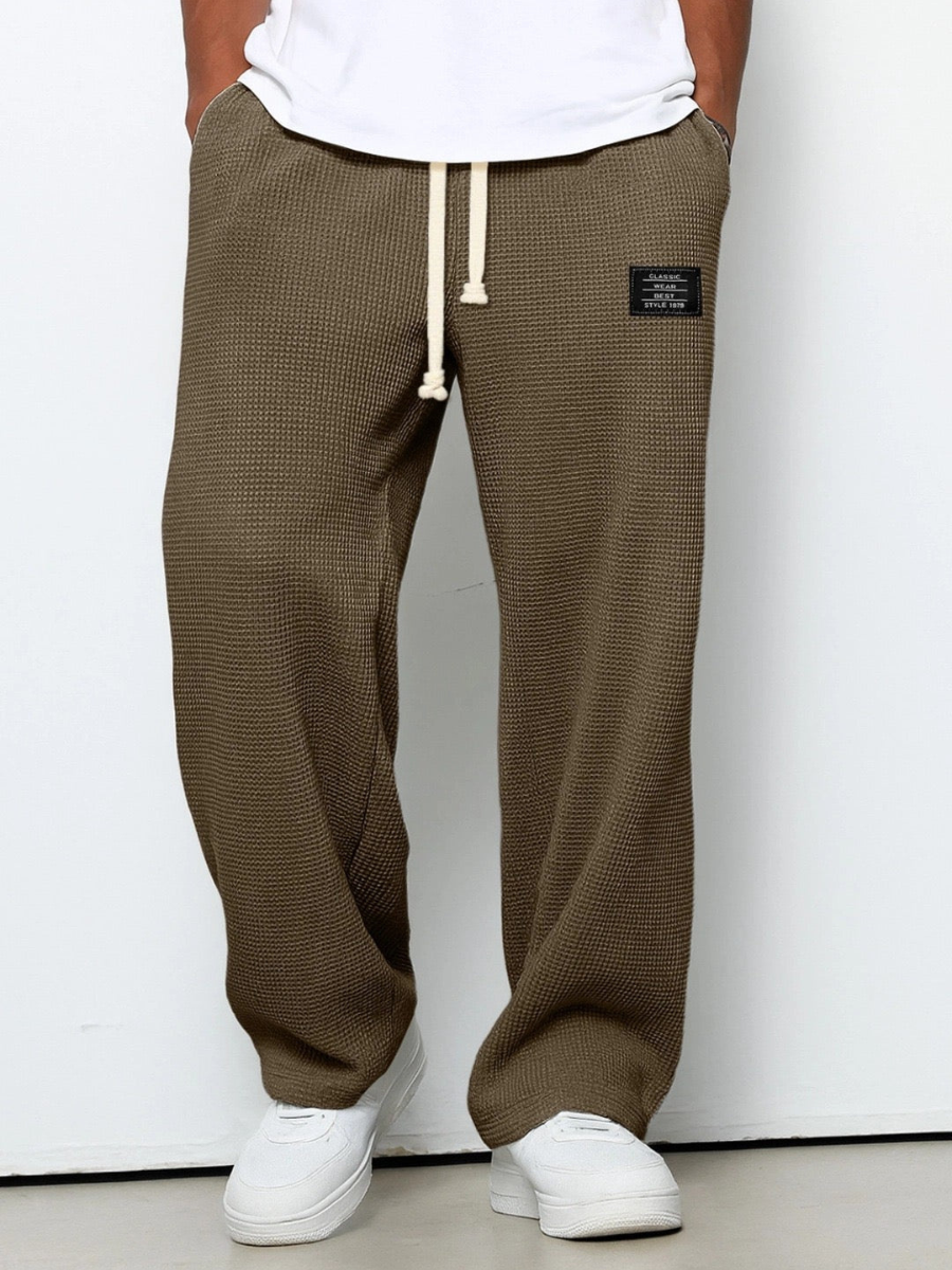 Magnus | Wide-Leg Drawstring Trousers