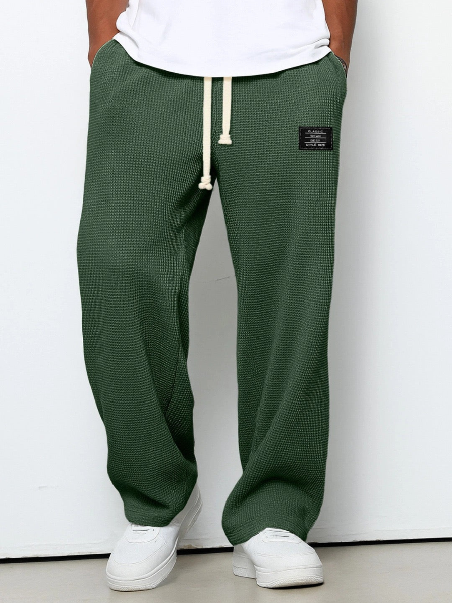 Magnus | Wide-Leg Drawstring Trousers