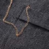 Men's Classic Tweed Suit Gilet | Timeless Sophistication