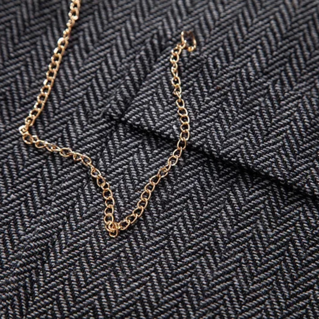 Jake | Tweed Waistcoat