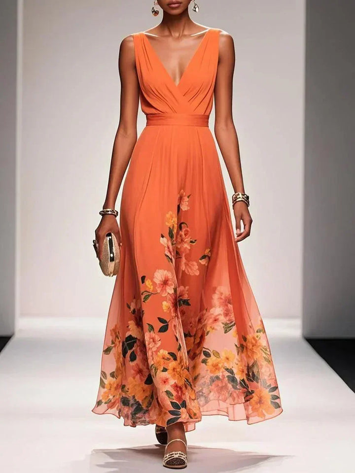 Isabella | Floral Print Occasion Dress