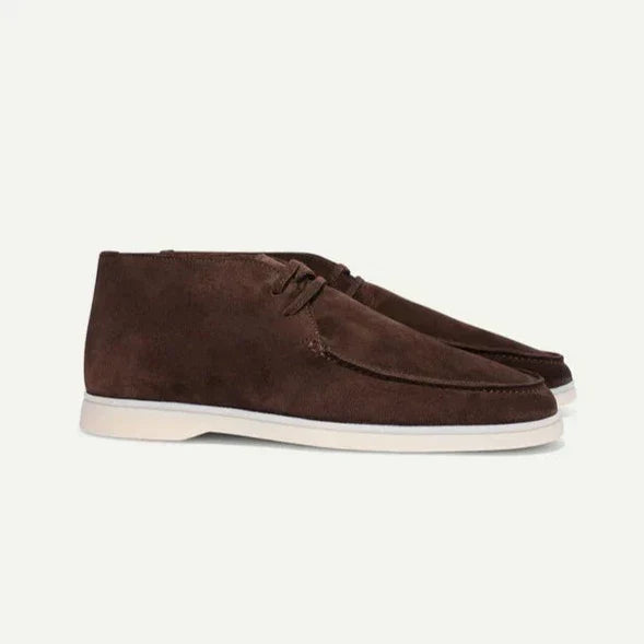 Thomas | Men's Suede Lace-Up Shoes, Comfort