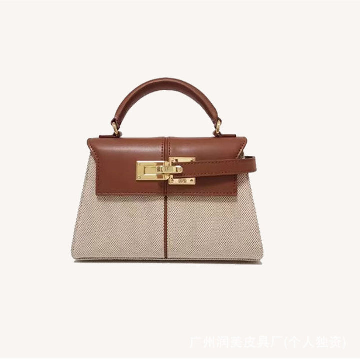 Charlotte | Structured Leather Crossbody Bag
