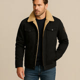 Men's Warm Fleece Lined Winter Coat | Ultimate Comfort & Classic Style