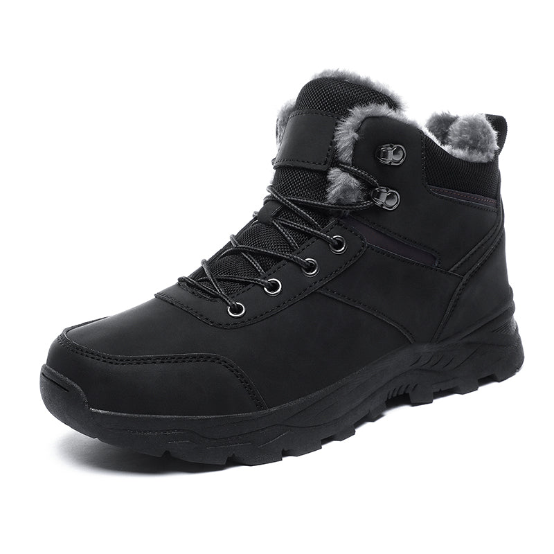 William | Water-Resistant Leather Winter Boots