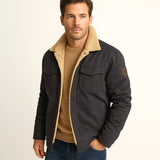 Men's Warm Fleece Lined Winter Coat | Ultimate Comfort & Classic Style