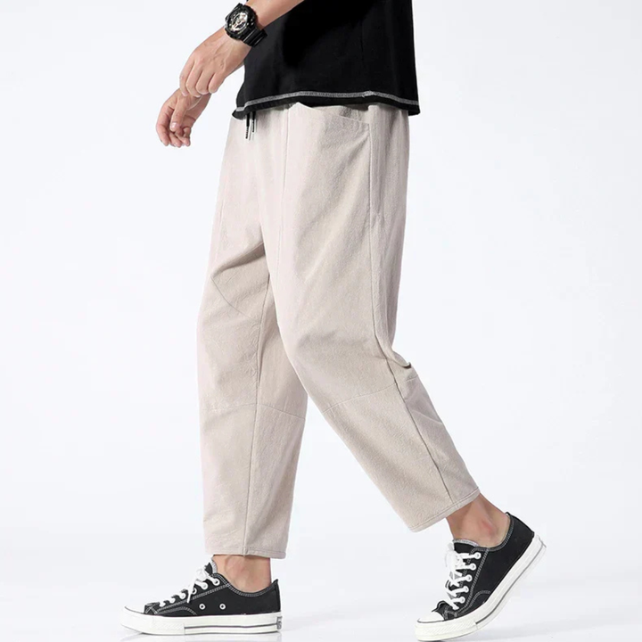 Emrys | Cropped Wide-Leg Trousers