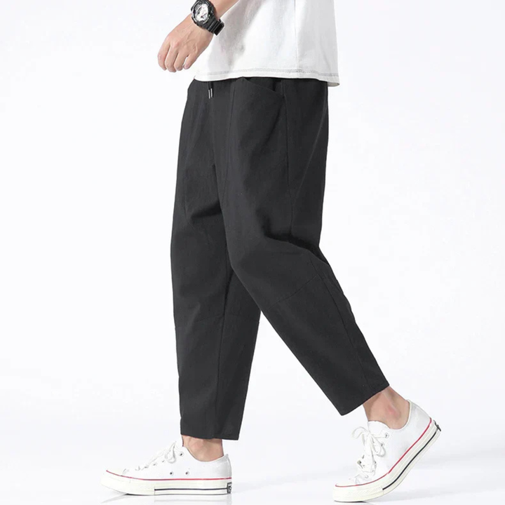 Emrys | Cropped Wide-Leg Trousers