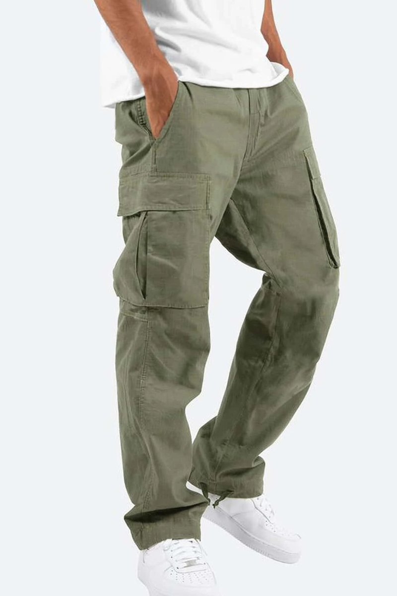 Torin | Wide-Leg Relaxed Cargo Trousers
